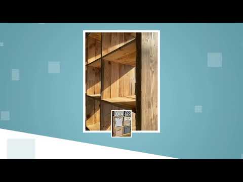 Ikea Kallax compatible Reclaimed Scaffold Cube Storage // Compatible with Kallax inserts