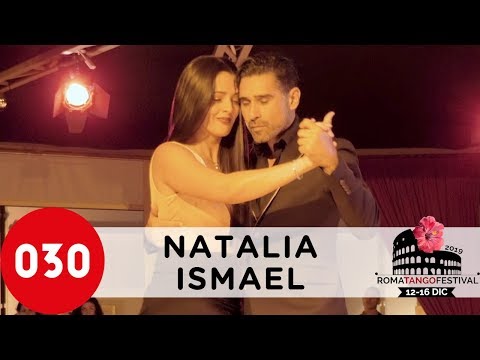  Natalia Ochoa  and  Ismael Ludman  are  dancing  to  the  tango  "  Mandria  "  by  Juan D'Arienzo  at  Roma Tango Festival  in  2019