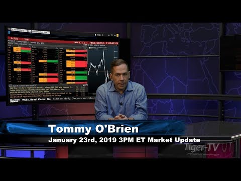 January 23rd 3PM ET Market Update with Tommy O'Brien on TFNN