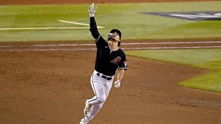 Alek Thomas TIES NLCS GAME 4 in the bottom of the 8th!