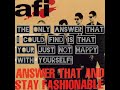 AFI “Open Your Eyes” with Lyrics