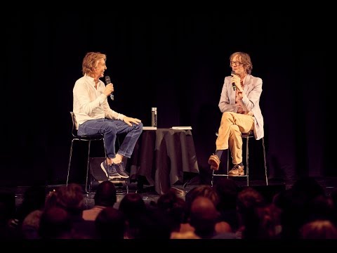 Paul McCartney in Casual Conversation with Jarvis Cocker at LIPA
