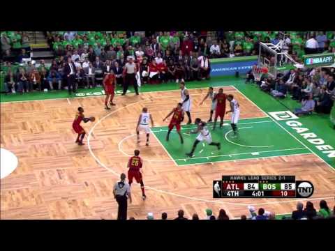Marcus Smart's defense against Paul Millsap (04/24/2016)