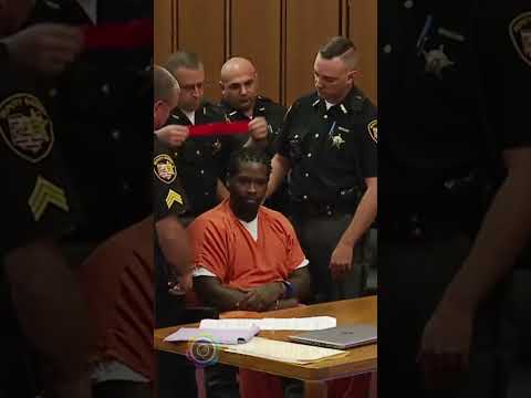 Police Apply Duct Tape to Suspect's Mouth During Trial #shorts