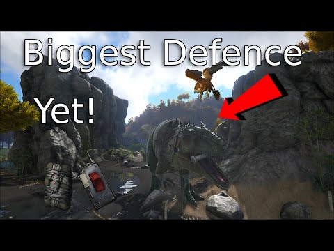 Defending Crouch Bear Cave Against VANCEYMO! Ark MTS Chapter 2!