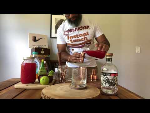 How to make a Spicy Flamingo tequila cocktail