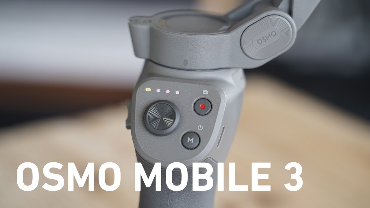 Stabilisateur de Smartphone DJI Osmo Mobile 3 video thumbnail