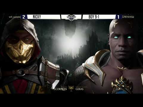 Boy 9-1 vs Nicky - MK11 BAMPathToEVO #2 Top 8