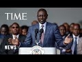 Kenya S President Says He Won T Sign Finance Bill That Led Protesters To Storm Parliament