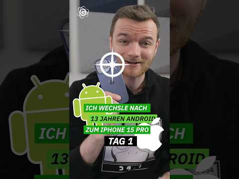 Tag 1 – Mein Wechsel zum iPhone #shorts