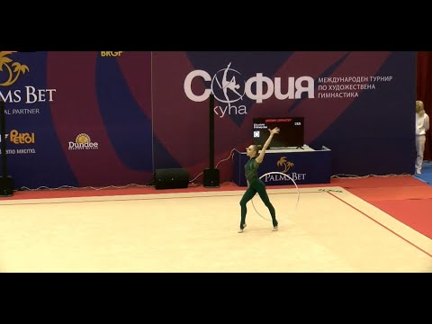 Khrystyna Pohranychna Hoop Qual 33,350 - International Tournament Sofia 2023