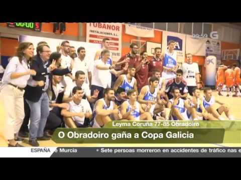 O Obradoiro gaña a Copa Galicia ante Básquet Coruña 85 77  Noticias de Galicia  CRTVG 25/09/2016