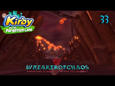 Kirby and the Forgotten Land Part 33   Enter the Fiery Forbidden Lands 100% Guide