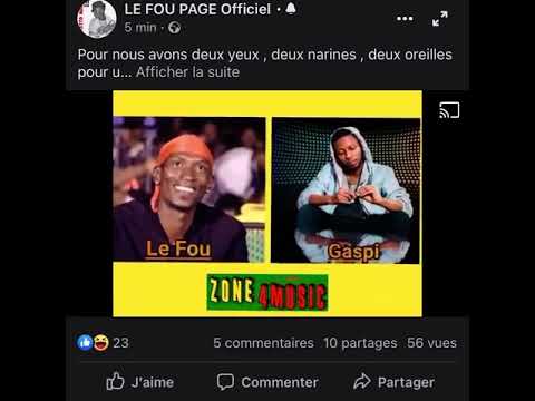 🚨🚨conversation entre le fou et gaspi