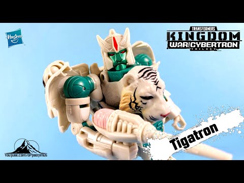 Transformers War for Cybertron Kingdom Voyager Class TIGATRON Video Review