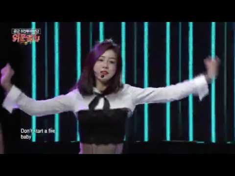 170609 BP RaNia (BP 라니아) Military Performance (국방TV 위문열차) - Start A Fire & Make Me Ahh