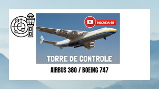 INCRVEL .AIRBUS A380 / BOEING 747 - Pouso e Partida - Qual a sua preferencia.