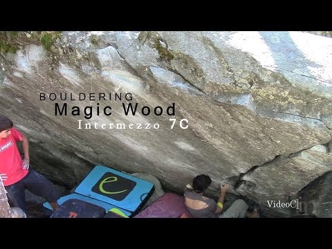 Bouldering Magic Wood - Intermezzo 7C