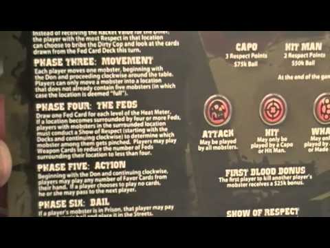 Dice Tower: Chief reviews Mob Ties