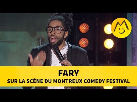 Fary sur la scène du Montreux Comedy Festival