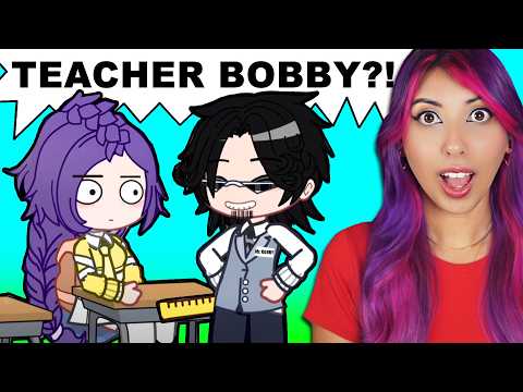KPOP Demon Hunters GO BACK TO SCHOOL?! 😱 Gacha Club Reaction