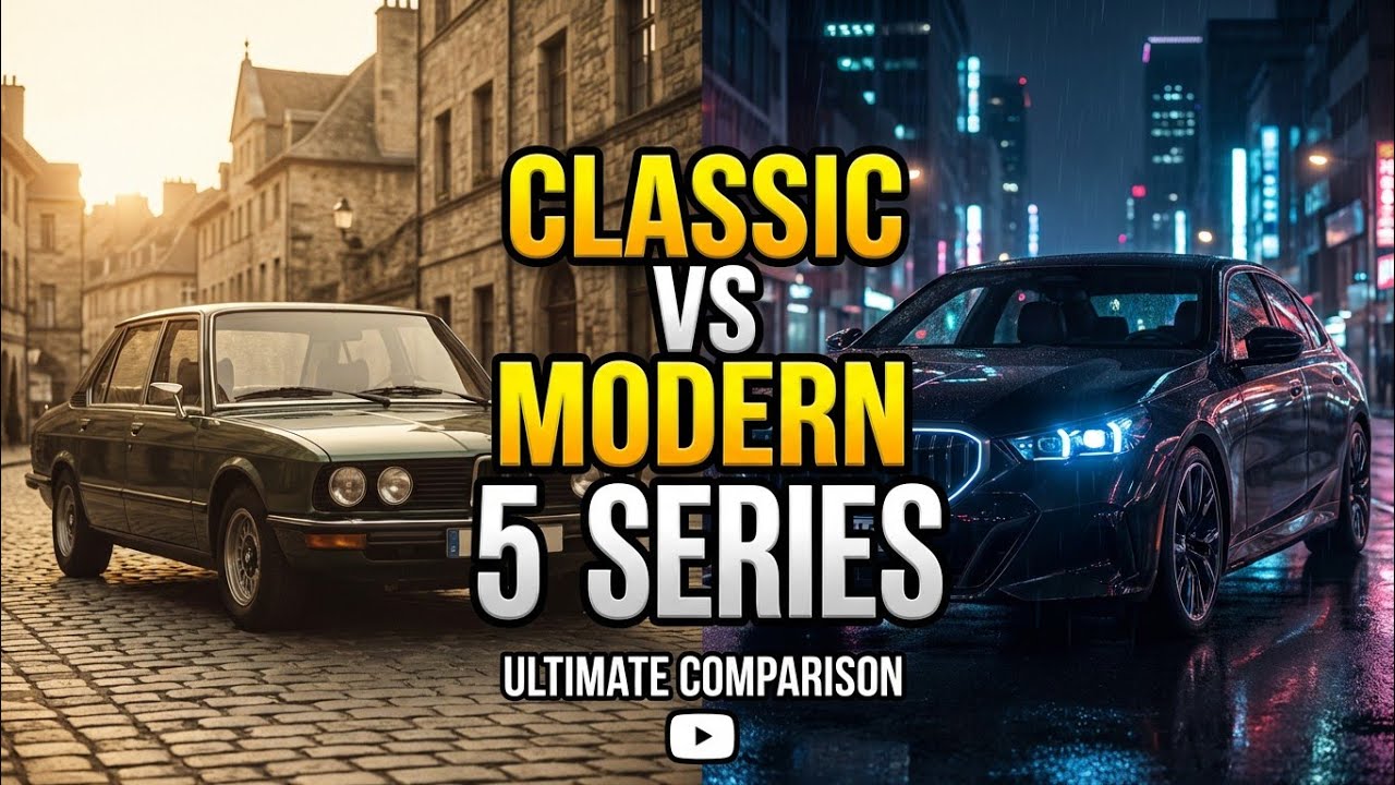 BMW 5 Series Evolution (1972–2025) | Then vs Now Luxury Sedan Story