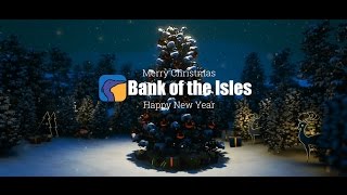 Bank of the Isles Christmas Card