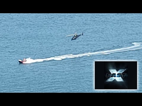 Fast and Furious X Filming on the Tagus River in Portugal