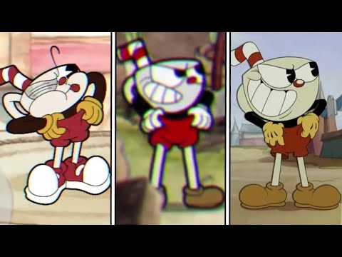 FUNKHEAD Vs. Cuphead Vs. Cuphead Show Intro Animation Comparison