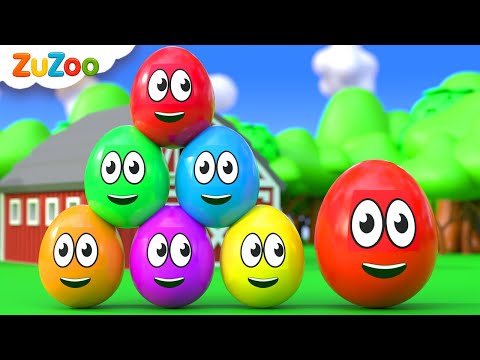 Surprise Eggs Kids Songs + More | ZuZoo Nursery Rhymes & Kids Songs