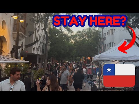 ⚠️ Which neighbourhoods should YOU stay in SANTIAGO Chile? 🇨🇱