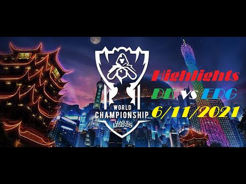 Highlights DK vs EDG vòng chung kết Bo5 CKTG 2021 LMHT Full ngày 3/11/2021 | KING GAMES PS1