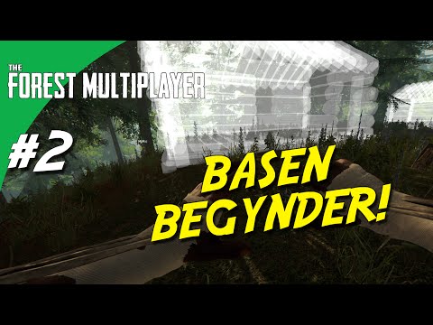 The Forest Multiplayer dansk - Ep 2 - BASEN BEGYNDER!