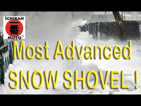 the worlds most advanced snow shovel how to video