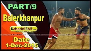 (1) Balerkhanpur (Kapurthala) Kabaddi Tournament 1 Dec 2015