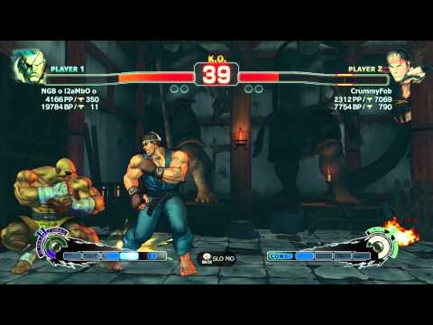 SSF4AE(PC) NGB o l2aMbO o (sagat) vs CrummyFob (ryu)
