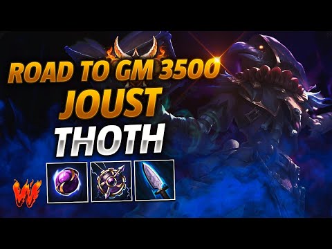 THOTH, EL RANGO NO ESTA NADA MAL NO? - Warchi - Smite Joust Road to GM 3500