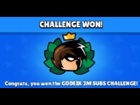 GoDeiK 2M Subs Challenge (Brawl Stars)