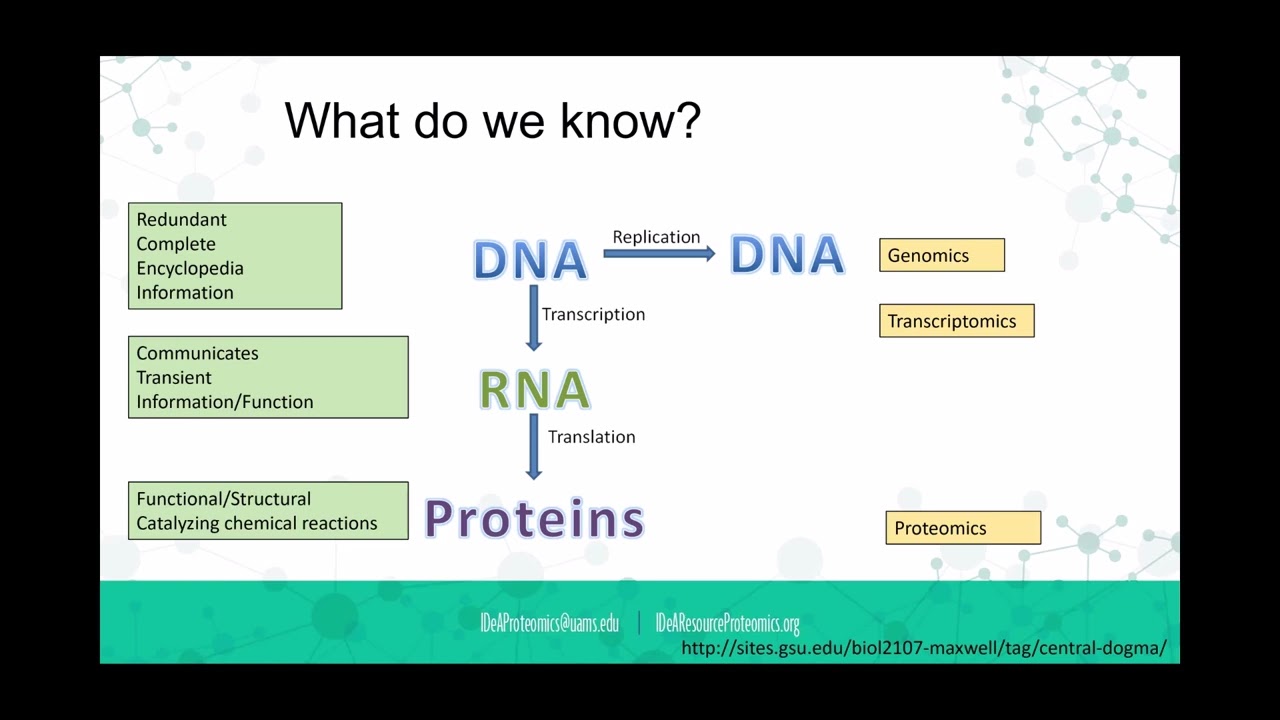 Fundamentals of Proteomics -  Part 1
