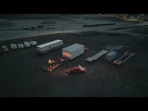 From the air, a little super load