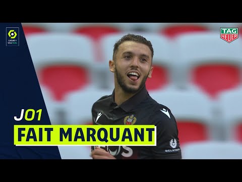 Les premiers buts somptueux de Gouiri en Ligue 1 Uber Eats offrent la victoire à Nice !