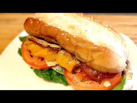 How To Make A Turkey Cheddar BLT SUB Super Easy!!!!