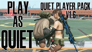 Playing As Quiet Player Pack - Metal Gear Solid V The Phantom Pain and Stains Mod Review 1