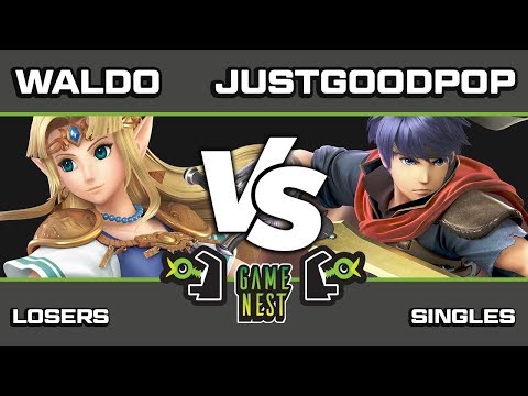 Game Nest Smash It Up: Waldo (Zelda) vs Justgoodpop (Ike) - Losers Round 7 [Offstream]