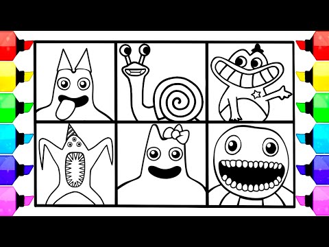 Garten of Banban CHAPTER 2 Coloring pages / Warriyo - Mortals (feat. Laura Brehm) [NCS Release]