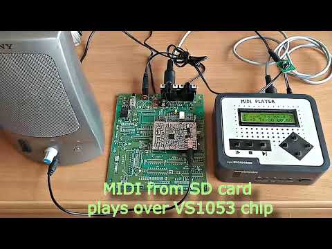 MIDI over VS1053