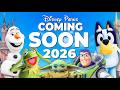 Top 10 New Disney Rides Attractions Coming In 2026 Disney World Disneyland Paris