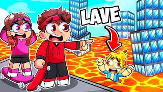 I SKATE with my FANGIRL but the floor is LAVA on Skate 4!