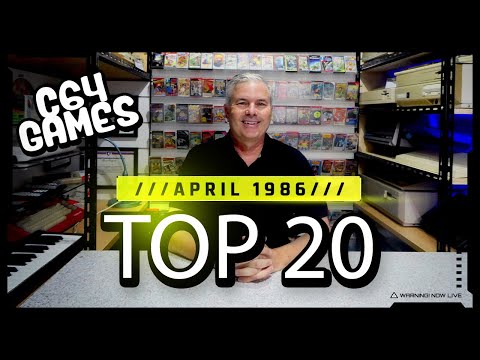 Top 20 C64 Games - April 1986 - Gallup UK