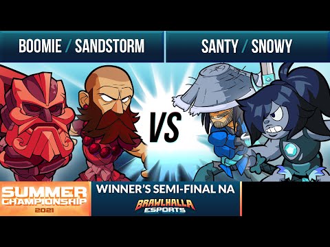 Boomie & Sandstorm vs Santy & Snowy - Winners Semi-Final - Summer Championship 2021 - NA 2v2
